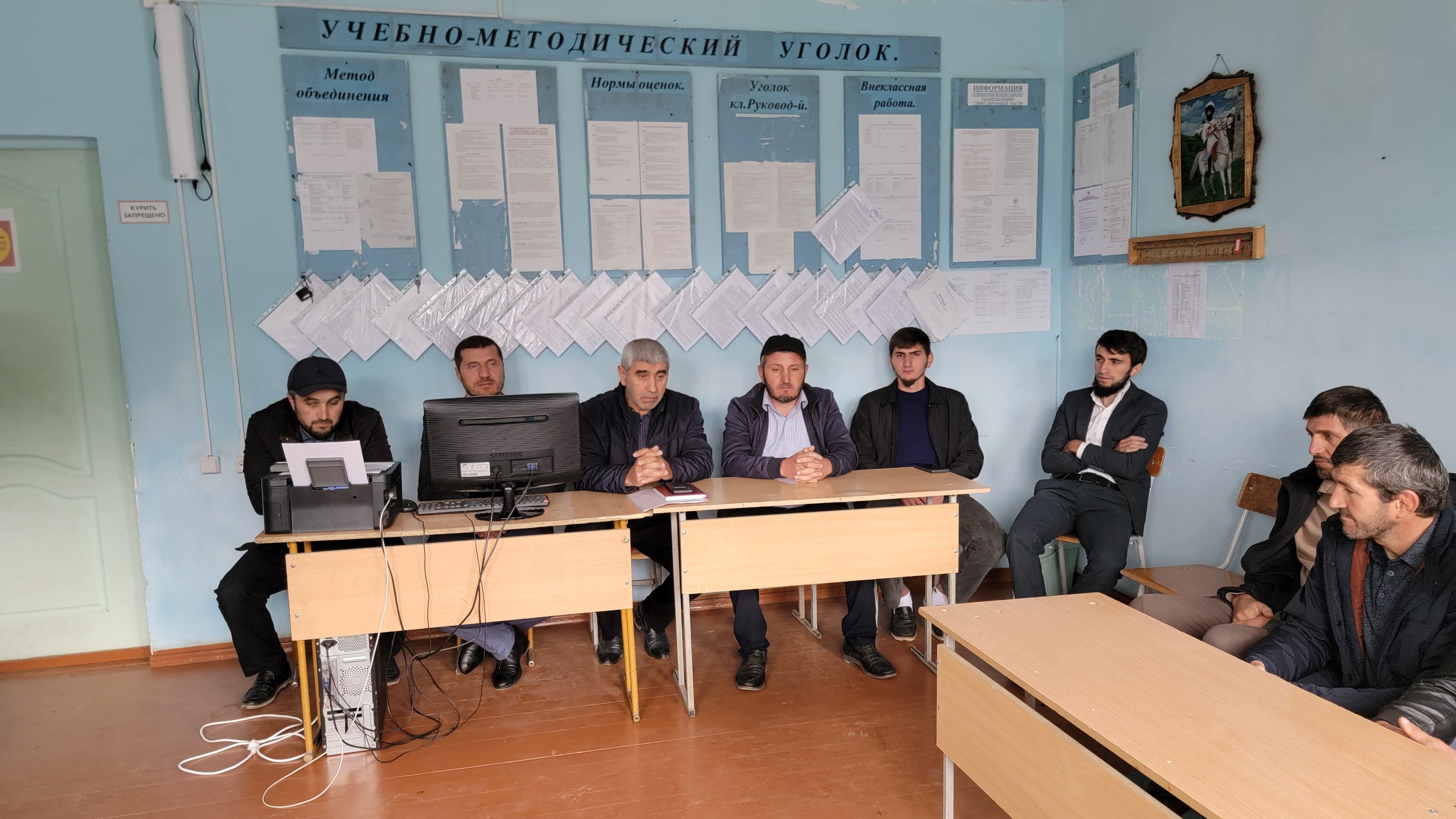 Представление нового заведующего детским садом Алиева Али И..